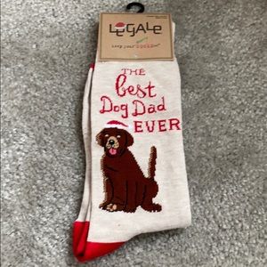 Men’s Le Gale Socks “The best dog Dad dog ever”